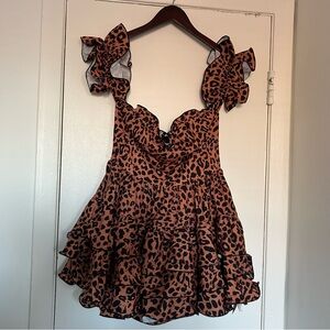 NWT Loragal Leopard Print Dress